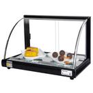 A-VF47 - Vitrine fria Alfa 47cm Preta com 8 Gelo-X - Bivolt - Omega