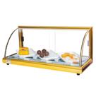 A-VF77 - Vitrine fria Alfa 77cm Dourada com 16 Gelo-X - Bivolt - Omega