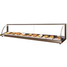 A10 - Estufa Alfa para salgados de 10 bandejas Café - 127V - Omega