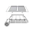 A3 Grill Ajustável - Motor Giratório para 4 Espetos + Suporte Ajustável + 2 Grelhas Moedas