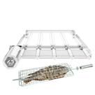 A3 Grill Ajustável - Motor Giratório para 5 Espetos + Espeto Grelha