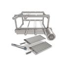 A3 Grill Tradicional - Motor Giratório para 4 Espetos + 2 Grelhas Argentinas L21 + Brinde A3 Grill Tradicional - Motor Giratório para 4 Espetos + 2 Grelhas Argentinas L21 + Brinde