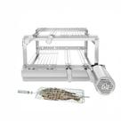 A3 Grill Tradicional - Motor Giratório para 4 Espetos + 2 Grelhas Auxiliares + Espeto Grelha