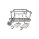 A3 Grill Tradicional - Motor Giratório para 4 Espetos + 2 Grelhas Moedas A3 Grill Tradicional - Motor Giratório para 4 Espetos + 2 Grelhas Moedas