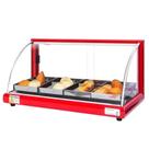 A4 - Estufa Alfa para salgados de 4 bandejas Vermelho - 127V - Omega
