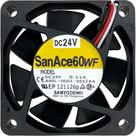 A90L-0001-0552A SanAce60WF 24V 0.11A 3 Fios 3P 6015 Fanuc