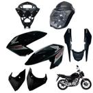 Aba (Asa) Tanque Cg Fan 160 2016 até 2021 + Farol Completo Rabeta Traseira 3 peças