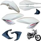 Aba (asa) Tanque Cg Fan 160 2016 até 2021 + Rabeta Traseira 3 Partes Paralama DIanteiro