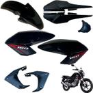 Aba (asa) Tanque Cg Fan 160 2016 até 2021 + Rabeta Traseira 3 Partes Paralama DIanteiro Aba (asa) Tanque Cg Fan 160 2016 até 2021 + Rabeta Traseira 3 Partes Paralama DIanteiro