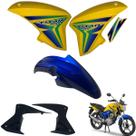 Aba (Asa) Tanque Cg Titan 150 Modelo 2014 / 2015 + Par de Complementos Paralama Dianteiro Aba (Asa) Tanque Cg Titan 150 Modelo 2014 / 2015 + Par de Complementos Paralama Dianteiro