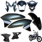 Aba (asa) Tanque Cg Titan 160 2016 até 2021 + Farol Completo Com Aranha Paralama Dianteiro Aba (asa) Tanque Cg Titan 160 2016 até 2021 + Farol Completo Com Aranha Paralama Dianteiro