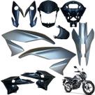 Aba (Asa) Tanque Cg Titan 160 Modelo 2022 / 2024 + Farol Completo Paralama Dianteiro