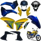 Aba (Asa) Tanque Cg Titan Modelo 2014 / 2015 + Tampa Lateral Farol Completo Rabeta Traseira 3 peças Aba (Asa) Tanque Cg Titan Modelo 2014 / 2015 + Tampa Lateral Farol Completo Rabeta Traseira 3 peças