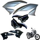 Aba do Tanque Cg Titan 160 modelo 2022 / 2024 + Tampa Lateral