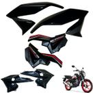 Aba do Tanque Cg Titan 160 modelo 2022 / 2024 + Tampa Lateral