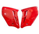 Aba do tanque honda cbx250 twister 2008 vermelha s/faixa par