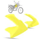 Aba Do Tanque Moto Honda Nxr Bros 150 2009 à 2012 Cromo Forte