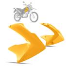 Aba Do Tanque Moto Honda Nxr Bros 150 2009 à 2012 Cromo Forte