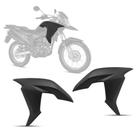 Aba do Tanque Protetor Moto Honda Xre 190 2016 à 2020 Cromo Forte Par