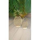 Abacaxi Mdf Com Base Para Decoração - 10 Unidades Abacaxi Mdf Com Base Para Decoração - 10 Unidades