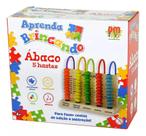 Ábaco Infantil Educativo 5 Colunas Escolar Matemática