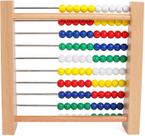 Abacus Z para crianças Matemática Pré-escolar Number Learning Classic Wood