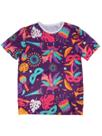 Abadá Camiseta Adulto Carnaval Bloco Festa Folia Colorido