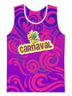 Abadá Regata Carnaval Bloco Festa Folia Unissex