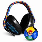Abafador Antirruído 14 db para Crianças arco color + Quebra-cabela emoçoes