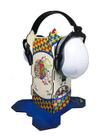Abafador Branco 26 db para autistas com Suporte Exclusivo Autismo