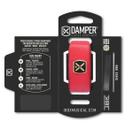 Abafador Corda Guitarra Baixo Damper Vermelho