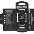 Abafador damper poliester artistic line hematite blue damd04