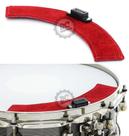 Abafador de Caixa Tribal Percussion Gate Red com Ímã para fixar na caixa e controlar harmônicos Abafador de Caixa Tribal Percussion Gate Red com Ímã para fixar na caixa e controlar harmônicos