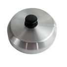 Abafador de hambúrguer com 18 cm diâmetro e 4 cm de altura