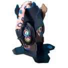 Abafador de Ruido Preto para Autistas 12 DB com suporte Infinity Rose decorativo Abafador de Ruido Preto para Autistas 12 DB com suporte Infinity Rose decorativo