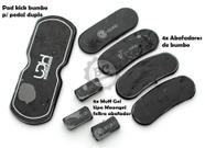 Abafador de Tambores Luen LDH Kit Harmonic Preto com Padkick e Abafadores de Bumbo e Tom (98257PT) Abafador de Tambores Luen LDH Kit Harmonic Preto com Padkick e Abafadores de Bumbo e Tom (98257PT)