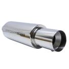 Abafador Descarga Esportivo Inox 4 Polegadas Race Chrome