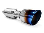 Abafador Escapamento Esportivo Aço Inox Luzian LP115 3,5 Polegadas Burned Tip