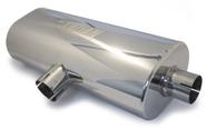 Abafador Esportivo Aço Inox Luzian LA024 Premium 3 polegadas