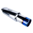 Abafador Esportivo em Aço Inox 304 Luzian LA016 Drift Premium Burned Tip - 4 Polegadas Abafador Esportivo em Aço Inox 304 Luzian LA016 Drift Premium Burned Tip - 4 Polegadas