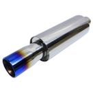Abafador Esportivo Inox Escape Ponteira Burned 3 Polegadas
