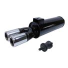 Abafador Esportivo Turbão Com Ponteira Dupla Universal