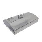 Abafador Inox 66x39 Grande Para Grelha, Churrasqueira a Bafo