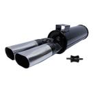 Abafador Turbão com Ponteira Dupla Mercedes BMW Audi