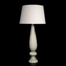 Abajour Em Cristal Murano Pérola - São Marcos 77cm