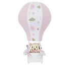 Abajur Balãozinho Cintura Ursa Chuva de Amor Rosa Quarto Bebê Infantil Abajur Balãozinho Cintura Ursa Chuva de Amor Rosa Quarto Bebê Infantil