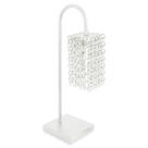 Abajur Clearcrillic Cristal Acrílico Quadrado Branco