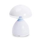 Abajur Cogumelo Luminária 7 Cores LED Recarregável USB Mesa Quarto Sala Escritório 1002