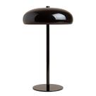 Abajur Coque Preto (D)25cm (A)40cm Cogumelo COQ1AB01PT025 BELLA ILUMINAÇÃO