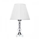 Abajur Cristal Mesa Quarto Sala Decoração 37cm